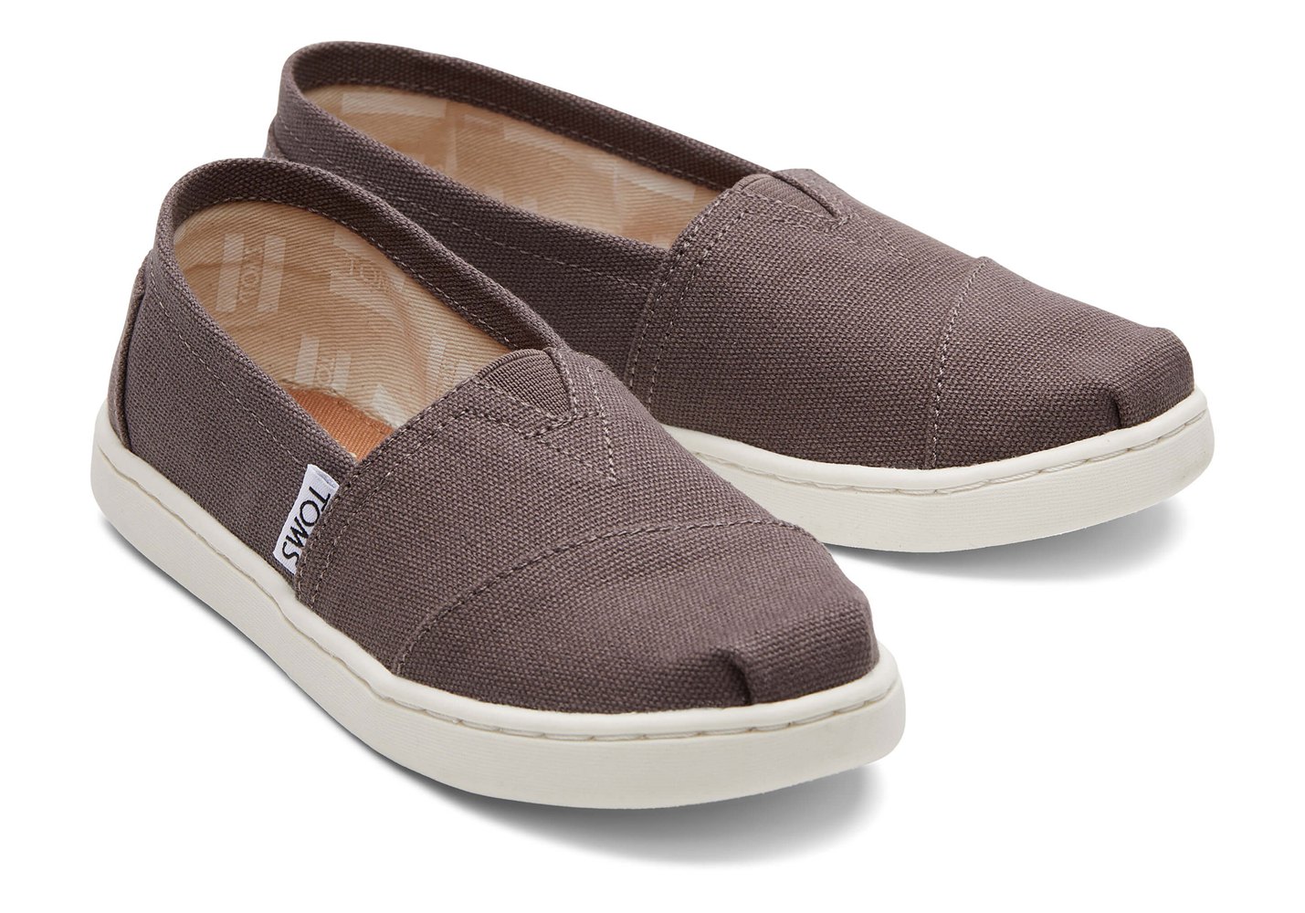 Toms Alpargata Youth Canvas Espadrille Brown - Kids - 38124-AZWY